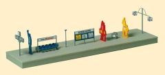Auhagen 43646 Bahnsteigausstattung (Spur TT)
