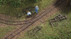 Auhagen 43701 Feldbahngleis - Attrappen (Spur TT)