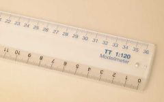 Auhagen 99005 Maßstabslineal TT (Spur TT)