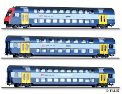 Tillig 70065 Doppelstockwg.-set, SBB, Ep.V (Spur H0)