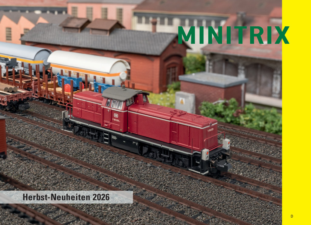 MINITRIX Herbst-Neuheiten 2026