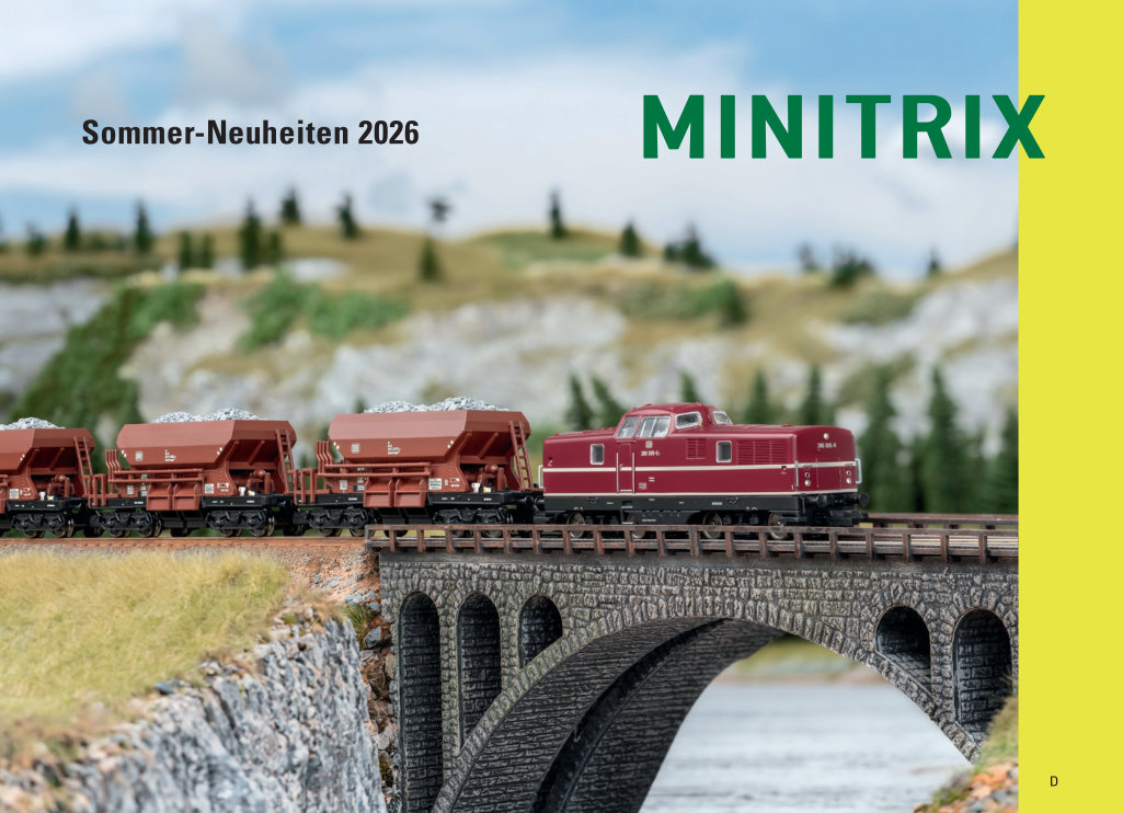 MINITRIX Sommer-Neuheiten 2026